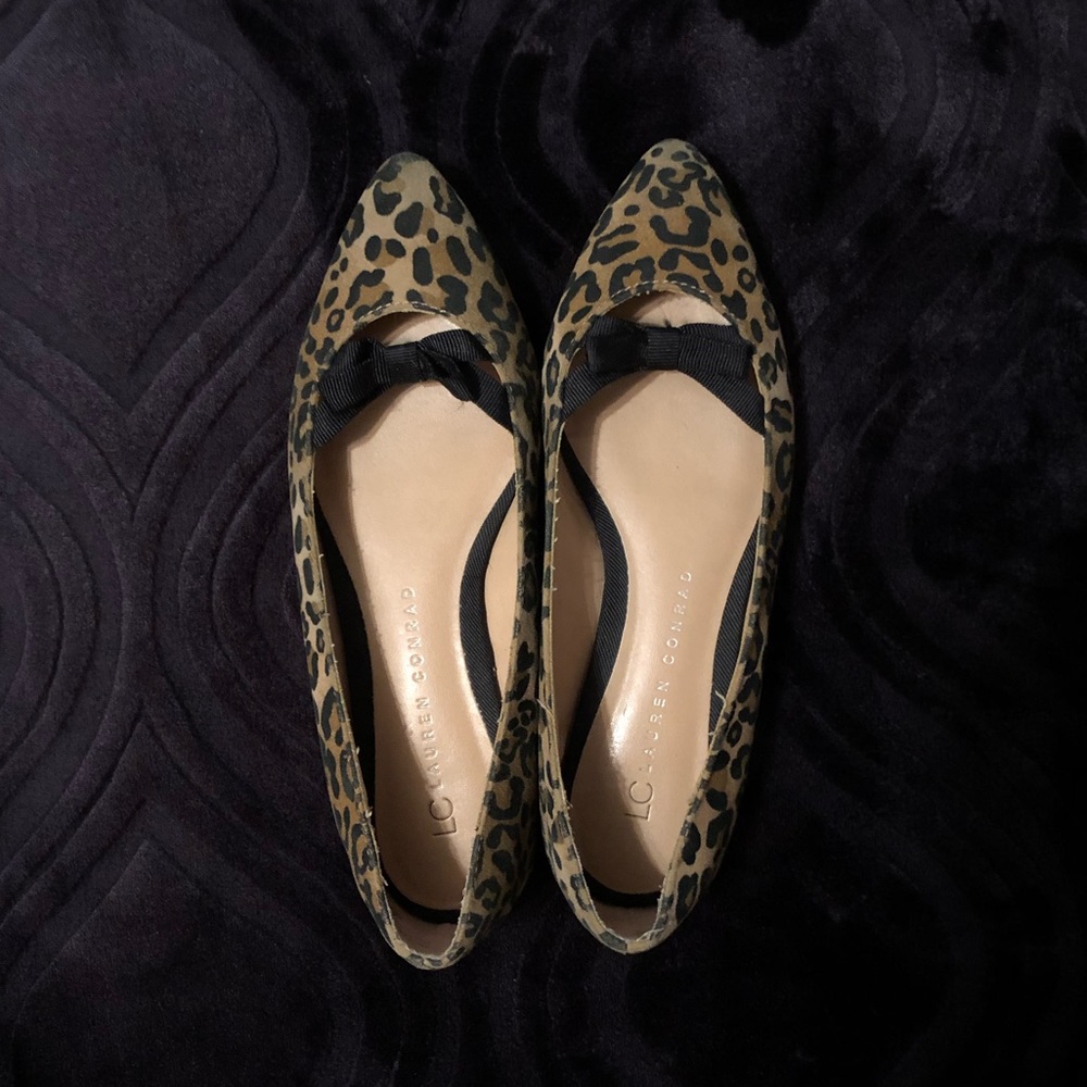 Leopard print Lauren Conrad flats